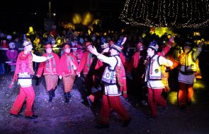 Зажжение главной елки города