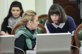 Olga Belkova and Tatiana Chornovol