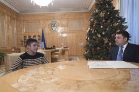 Volodymyr Groisman and Bogdan Volyk