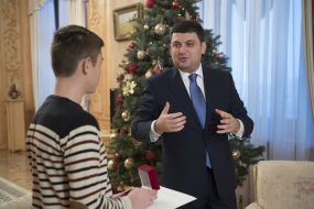 Volodymyr Groisman and Bogdan Volyk