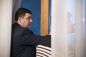 Volodymyr Groisman and Bogdan Volyk