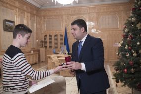 Volodymyr Groisman and Bogdan Volyk