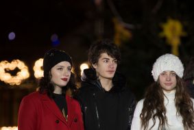 The lighting ceremony of main Ukrainian Christmas tree