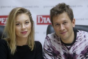 Dmitry Stupka and Polina  Logunova