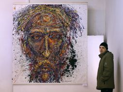 The exposition of paintings and sculptures