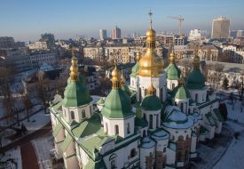 View of the Cathedral of St. Sophia