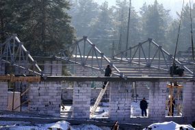 Строительство казарм