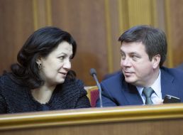 Ivanna Klympush-Tsintsadze and Gennady Zubko