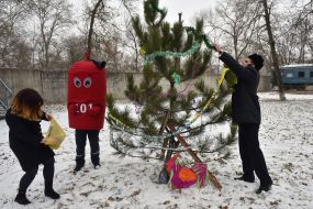 Action "Сelebrating of New Year safely!"