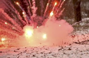New Year fireworks