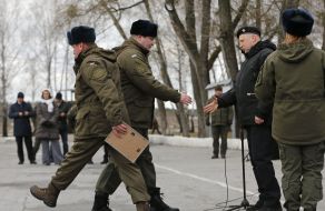 Alexander Turchinov and Yuri Allyero