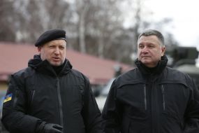 Alexander Turchinov and Arsen Avakov
