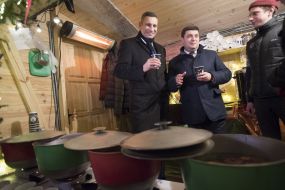 Vladimir Groisman and Vitali Klitschko