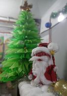 Father Frost and Christmas tree