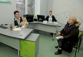 The opening of the Centre Communal service