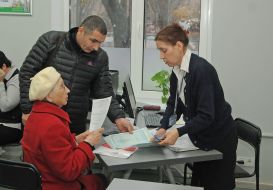 The opening of the Centre Communal service