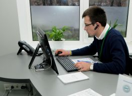 The opening of the Centre Communal service