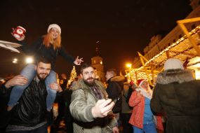 Celebrating of New Year in Kyiv