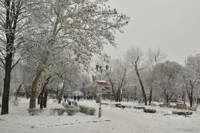 Winter in Zaporozhye