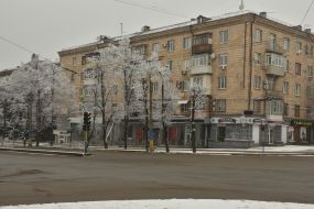Winter in Zaporozhye