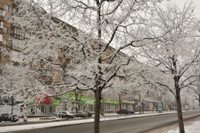 Winter in Zaporozhye
