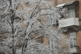 Winter in Zaporozhye