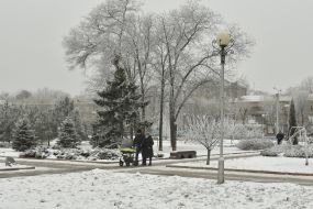 Winter in Zaporozhye