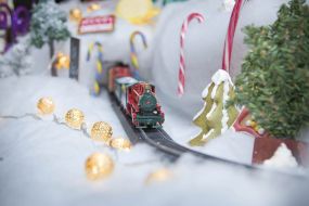 Exhibition of gingerbread houses