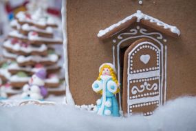 Exhibition of gingerbread houses