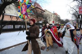 Участники фестиваля вертепов