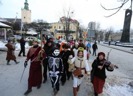 Участники фестиваля вертепов