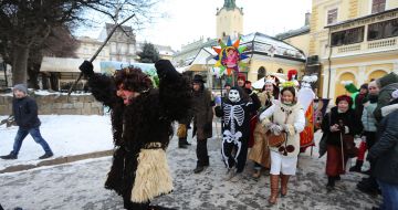 Участники фестиваля вертепов