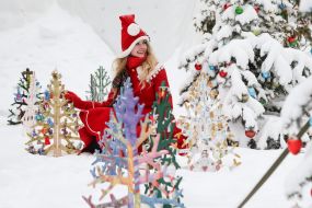 Поляна handmade елок