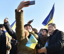 Petro Poroshenko's visit to Odessa