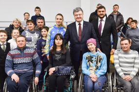 Petro Poroshenko opened a fencing hall