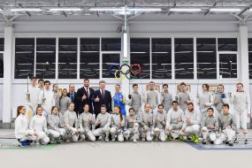 Petro Poroshenko opened a fencing hall