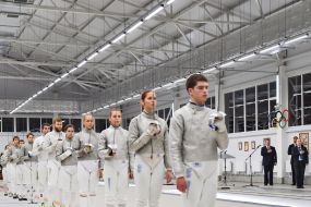 Petro Poroshenko opened a fencing hall