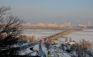View of the bridge Paton
