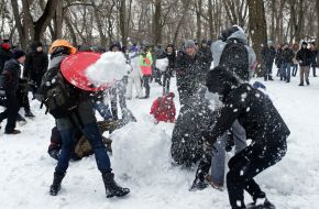 Участники "Снежной битвы"