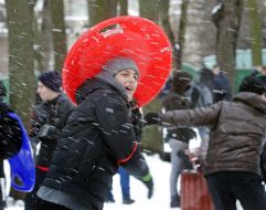 Участники "Снежной битвы"