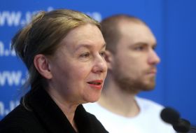 Irina Sydoma and Paul Mazur