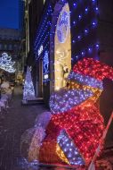 Christmas illuminations in Kiev