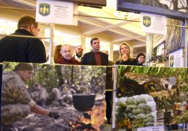 Photo exhibition of  "cyborg" Ruslan Borovik