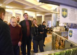 Photo exhibition of  "cyborg" Ruslan Borovik