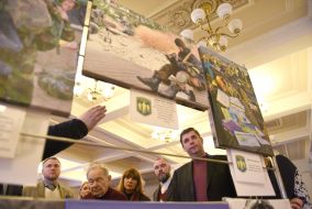 Photo exhibition of  "cyborg" Ruslan Borovik