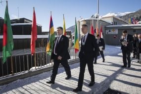 Petro Poroshenko and Boris Lozhkyn