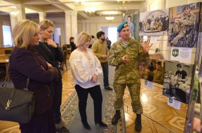 Photo exhibition of  "cyborg" Ruslan Borovik