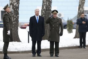 Michael Fallon and Stepan Poltorak