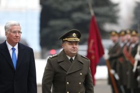 Michael Fallon and Stepan Poltorak