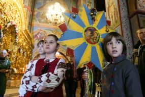 Participants of folk group